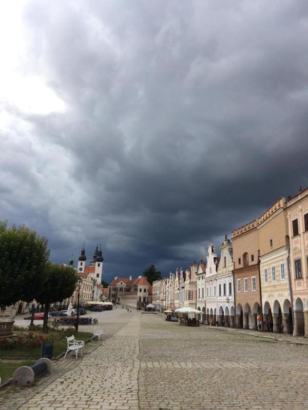 Hotel Ubytovani U Seniglu Telč Esterno foto